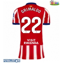 Atletico Madrid Alejandro Grimaldo #22 Hjemmedrakt Dame 2026-27 Kortermet